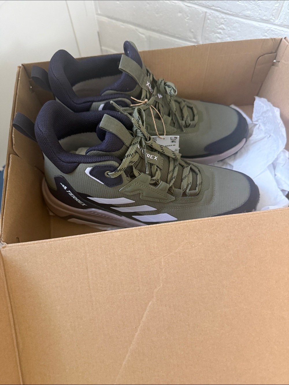 NWT Addidas Terrex hiking boots Sz 6